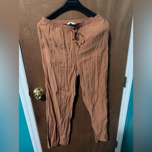 H&M Women's Tan Joggers